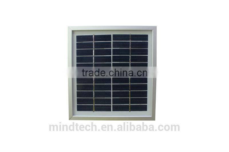 3W portable solar home light with 4400mAh lithium battery for lighting and phone charging