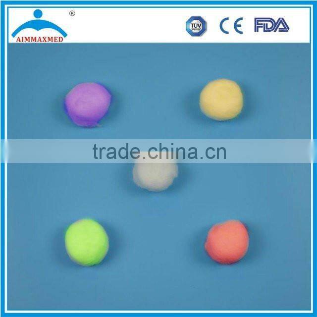 disposable medical 100% cotton ball manufacture