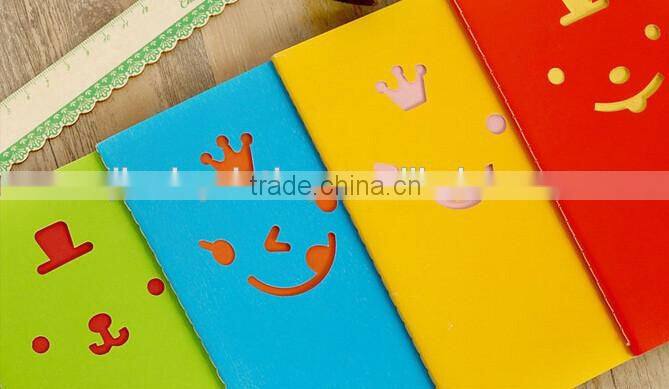 Die Cut Cover Paper Notebook/2016 Promotional notepad