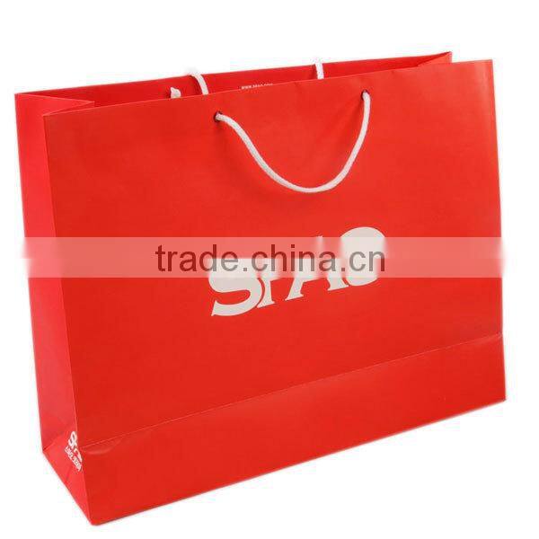 Fashion custom printed paper bags for shopper