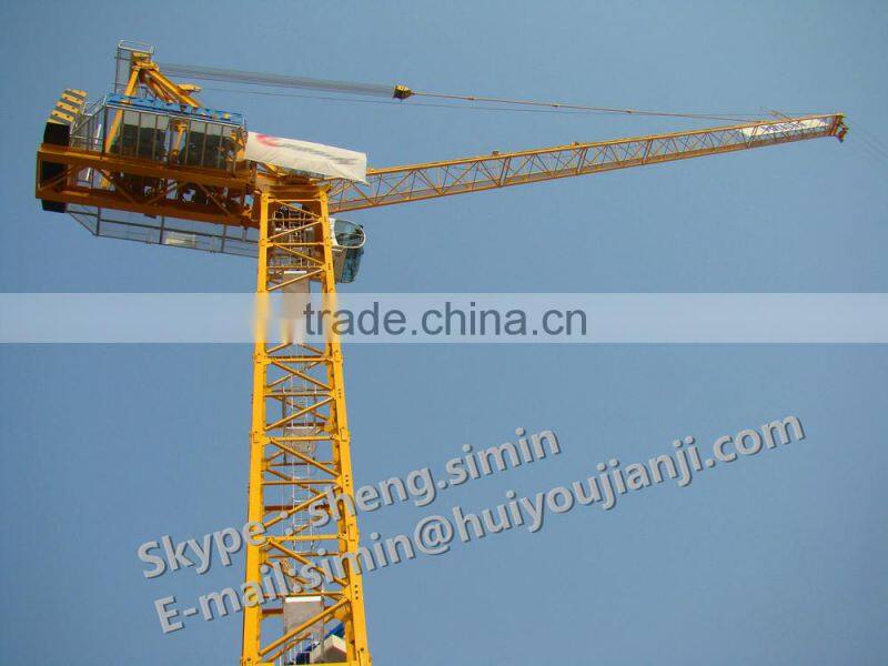 D500 (5078)25 tons goos quality construction Luffing jib Tower Crane