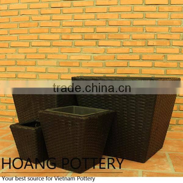 Beautiful Home Flower Wicker Planter