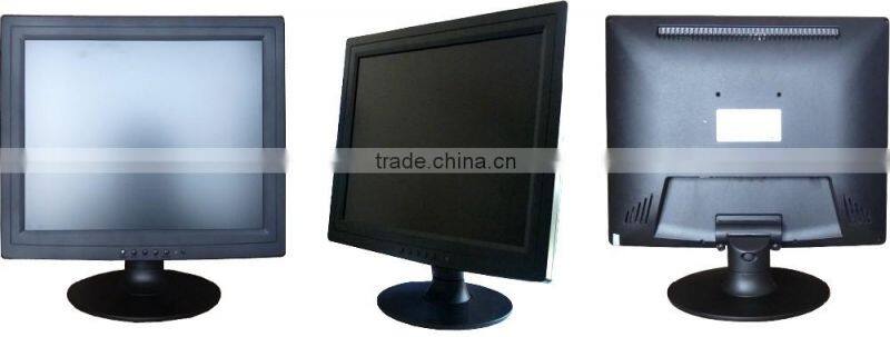 wall mount desktop 4:3 vga tv av input 1024*768 15inch lcd tv with good quality