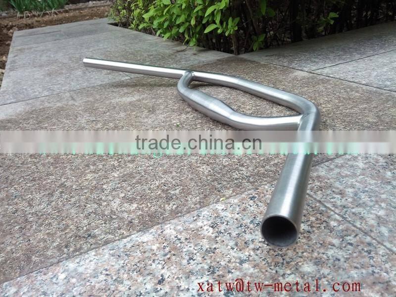 xacd made titanium Loop handle bar titanium rise and drop bicycle handle bar custom bike Loop handle bar