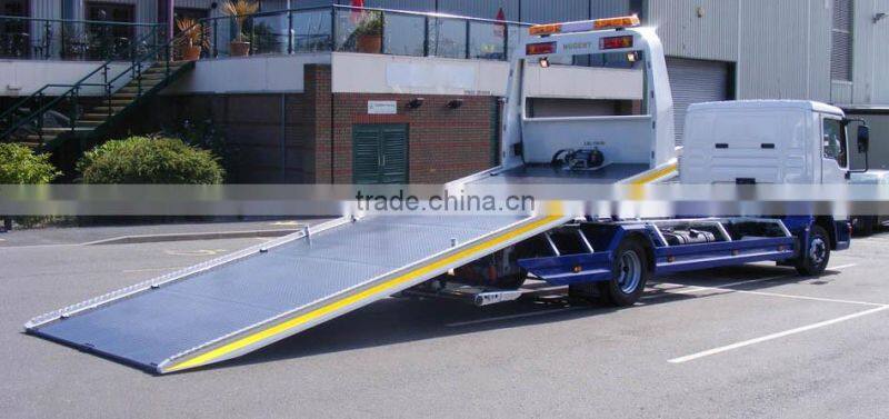 wrecker tow truck , flat road removal truck wrecker , Breakdown Recovery Truck vehicle with 5 tons crane