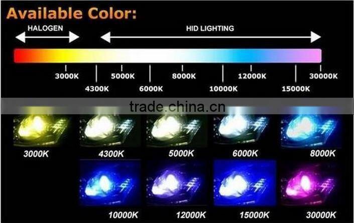 35W HID bulb xenon headlights 6000k D2S/D2C xenon hid kits china