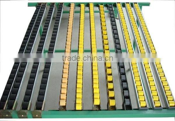 JY-2049|Placon slippery track|Sliding roller conveyor| Aluminum roller track