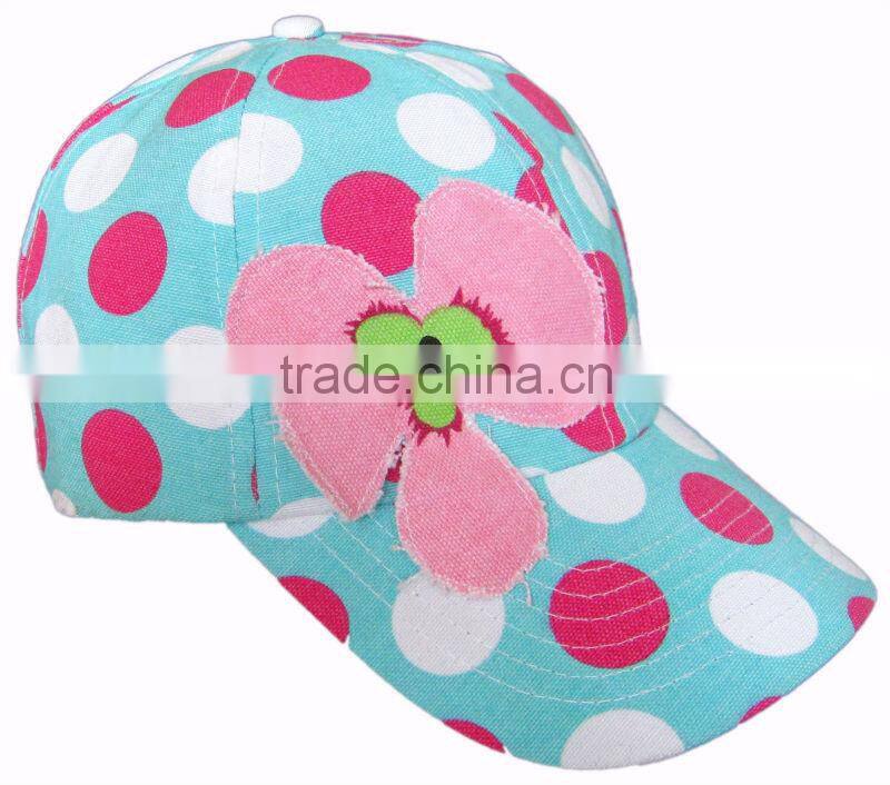 Floral baseball caps children cap germany
