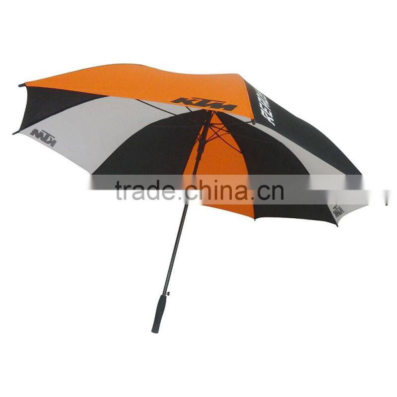 30"x 8 ribs fiberglass automatic golf umbrella with pouch