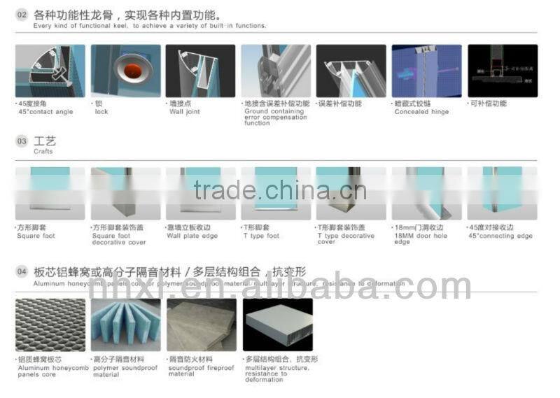 Sunleaf 12,18,26,36,40mm thickness complete laminate toilet partition /HPL/partition/toilet partition accessories