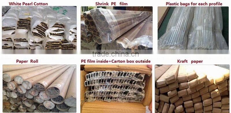 Long Lifespan aluminum profile for kitchen cabinet