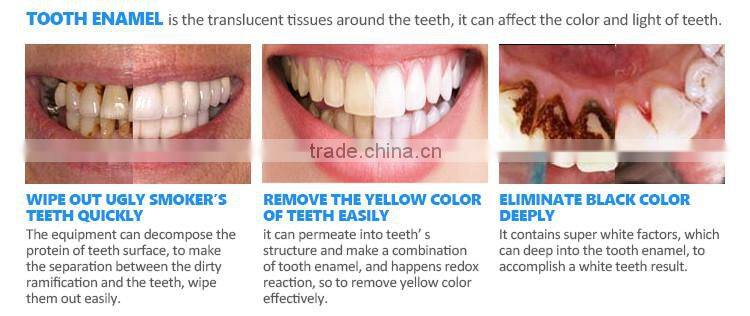 china portable led teeth whitening kits private logo kit machine