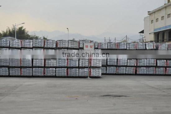 high pureity zinc ingots non-alloy or non-secondary( L1)