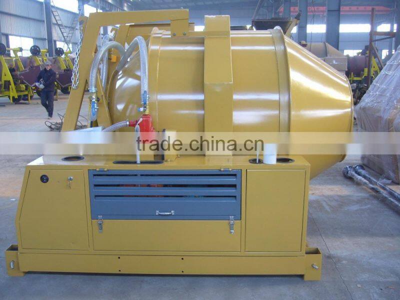Slef loading JZR350 concrete mixer machine with diesel engine for sale