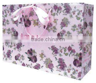Butterfly top design with lower price garment craft paper shopping bag