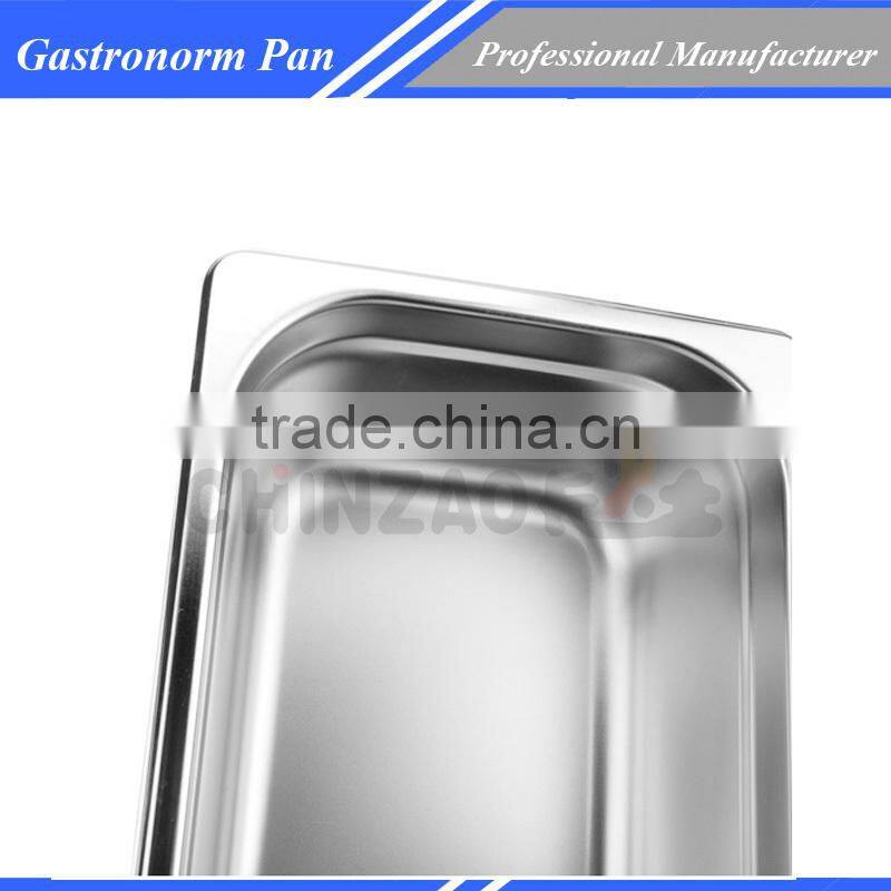 1/3 150mm deep gastronorm bain marie pan/SS GN Pan/electric deep frying pan 1306A
