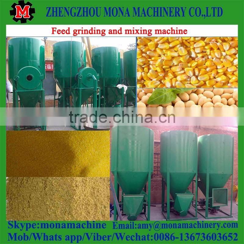 Excellent quality new arrival large capacity animal feed Crushing mixing machine with low price