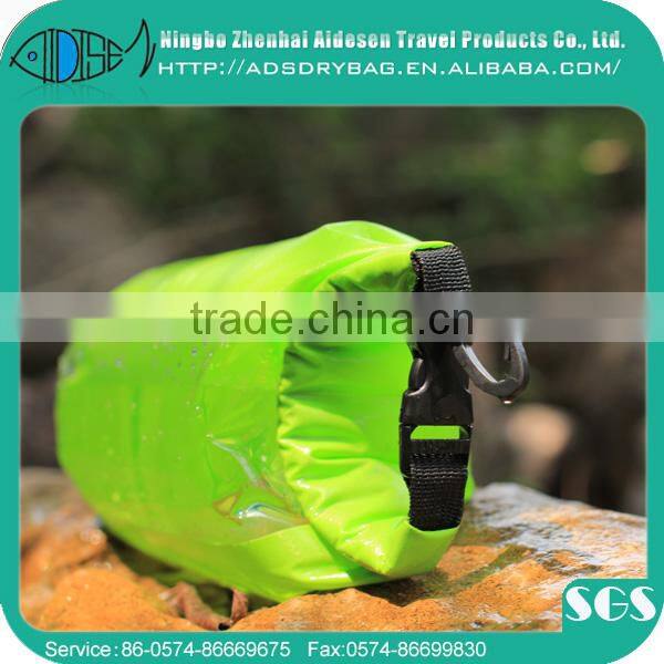 Modern design 210T diamond lattice colth custom gift waterproof bag,durable ocean pack dry bag