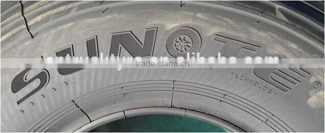 china Sinotyre tubeless tires 315/80R22.5 suitable for minning with DOT ECE GCC certificate