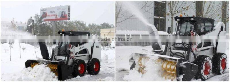 Hydraulic Joystick Skid Steer Loader 1605A WECAN Skid Steer Tires 12x16.5