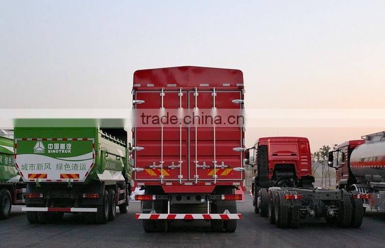 Manual Transmission Diesel Fuel STR box truck 310HP 8x4