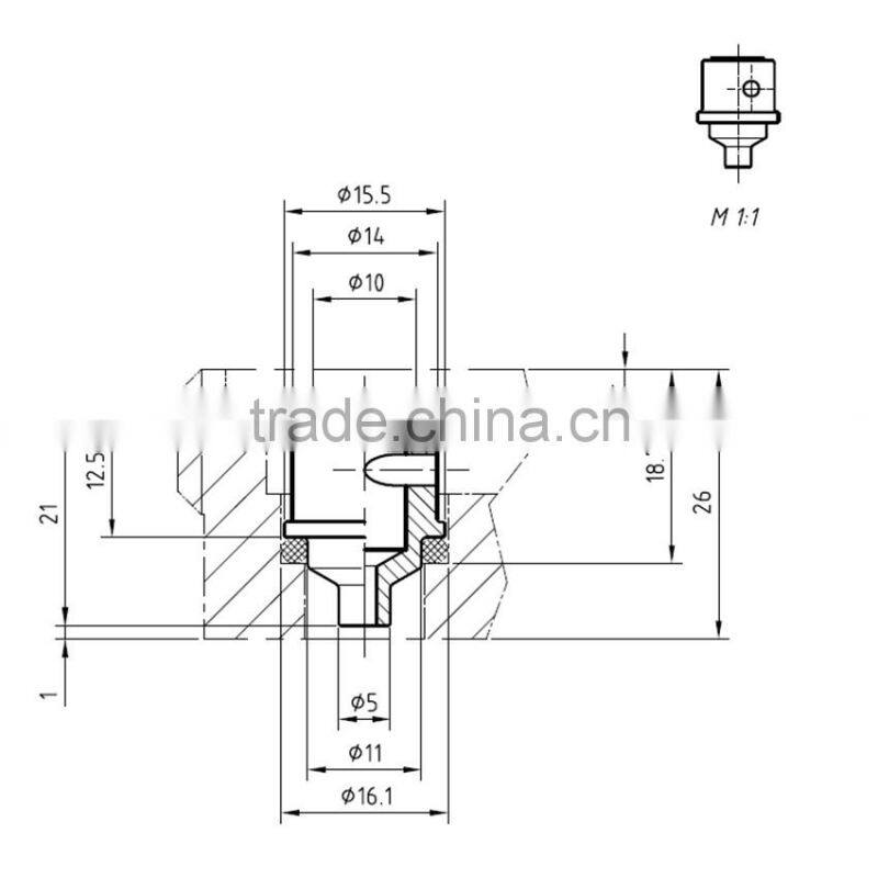 SIC hollow cone nozzle for ANDRITZ Acid regeneration plants