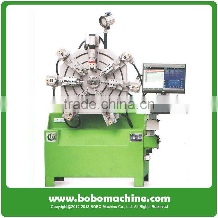 10 AXIS NO CAM CNC VERSATILE SPRING FORMING MACHINE