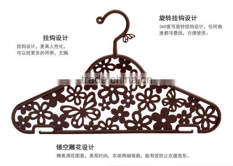 360 degree rotatable hollow out hanger --coffee