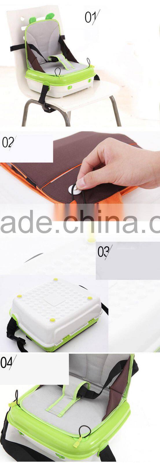 China goods wholesale portable foldable baby chair mommy bag-green