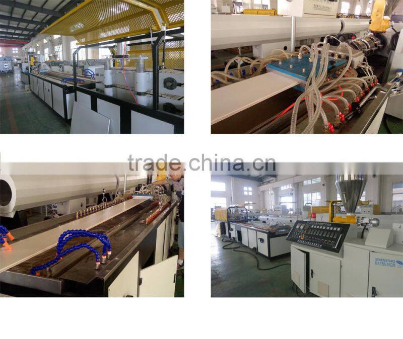 PVC window and door profile making machine