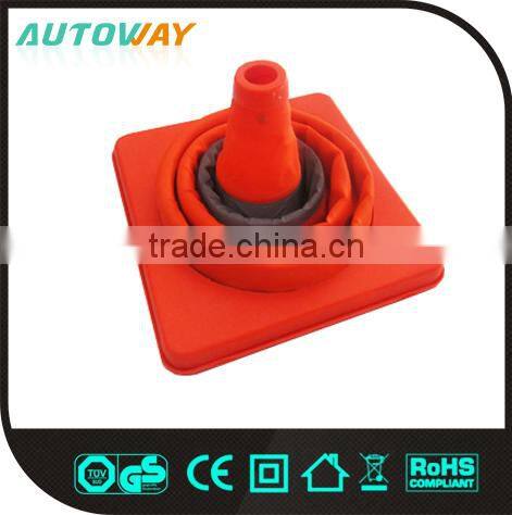750mm orange small safety foldable traffice cone