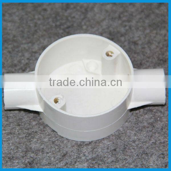 White Electrical Conduit Fittings 20mm PVC Male Bush