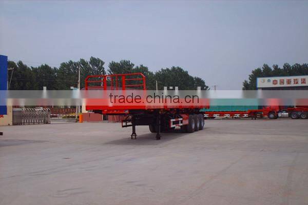 High quailty Sinotruk side wall semi trailer / transport horse truck trailers for sale