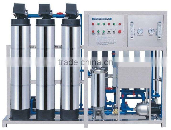 1000L/H single-stage RO Pure Water Treatment Plant for drinking water