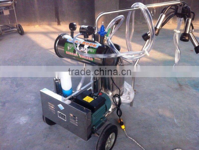 single bottle Cow Milking machine
