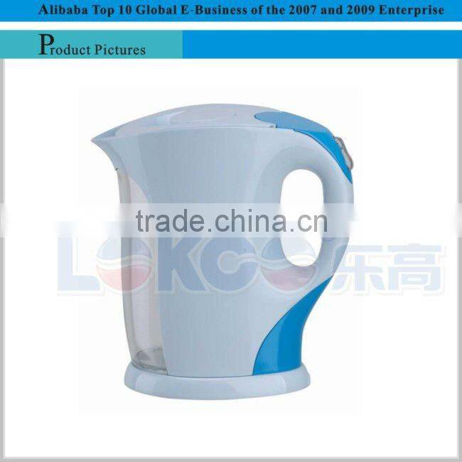 1.8L Cordless Plastic electric kettle with CE/CB
