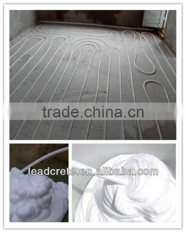 High efficiency foam cement block/brick making machine