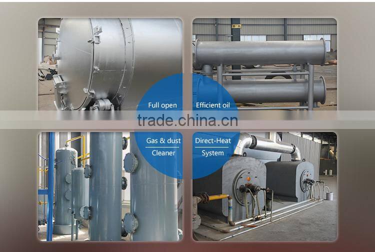 Waste oil recycling plant for base oil/diesel from used engine oil