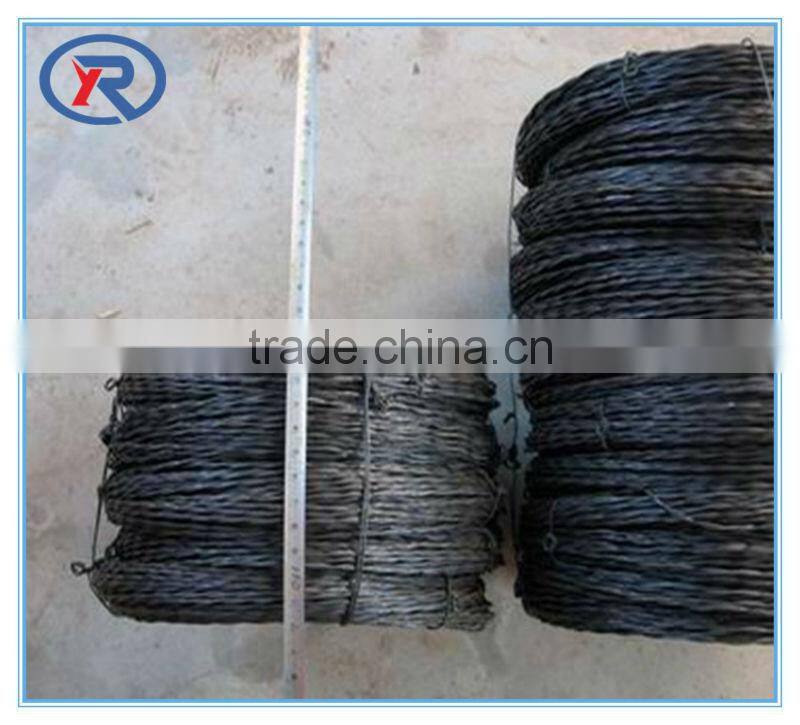 cheap black annealed twist wire In roll and double twisted black annealed wire