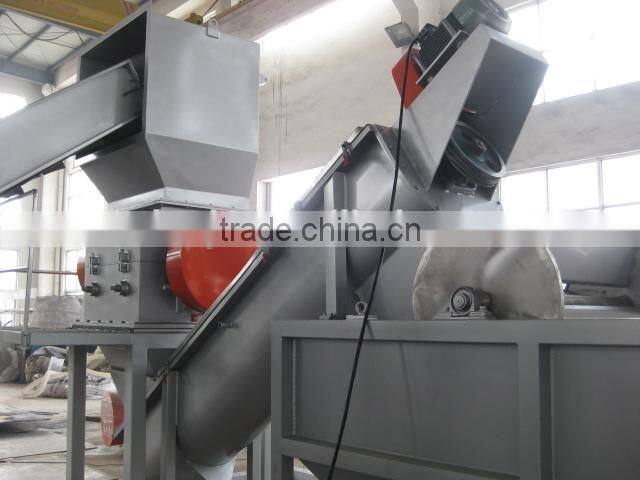 Waste PP PE film bag plastic recycling machine