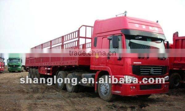 HOWO 6x4 266HP Euro II Emission Container Truck Head