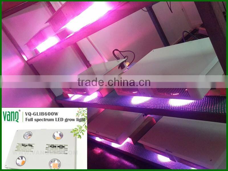 600 watt led grow light with aluminium reflector lamp shade