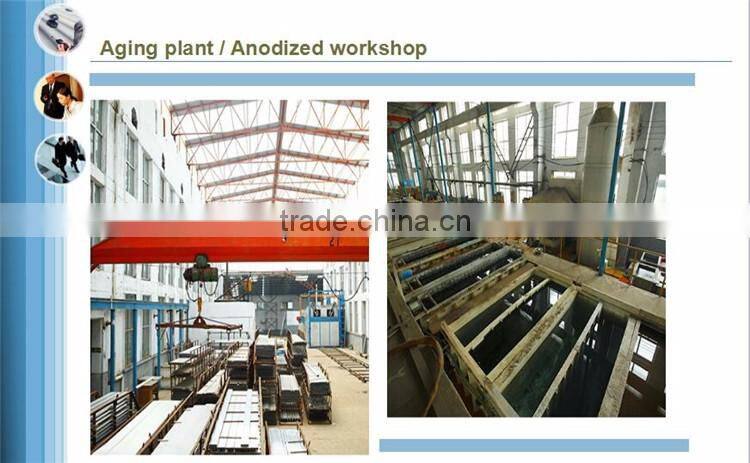 Aluminum profile / factory professional production / production according to customer's size.