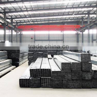 25*50*1.0mm pre galvanized steel pipe rectangular profile