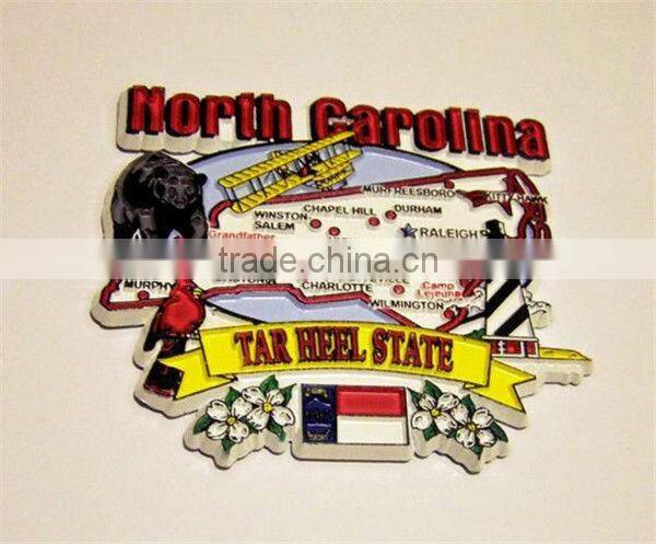 Resin American custom shape magnet