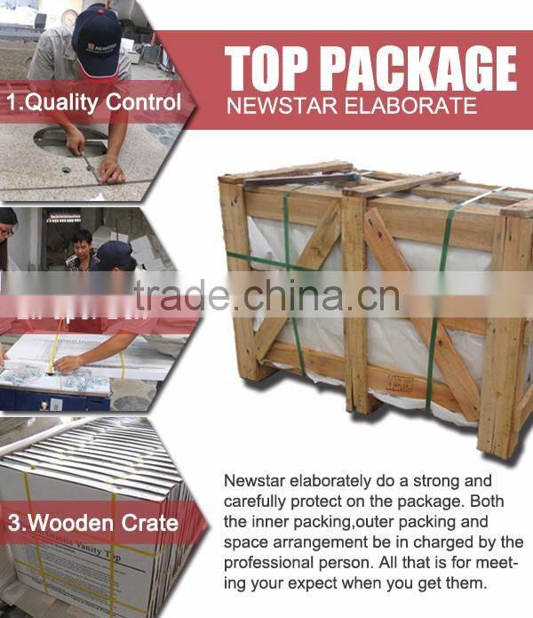 Newstar Plolishing Atlantic Stone Floor Tile Sky Blue Grey Granite