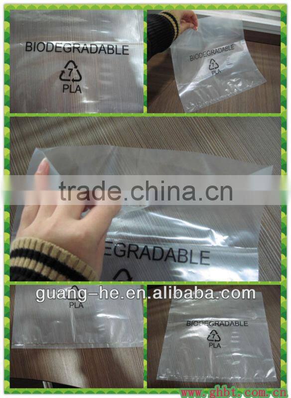 100% Biodegradable eco-friendly PLA plastic bag for electric calculator