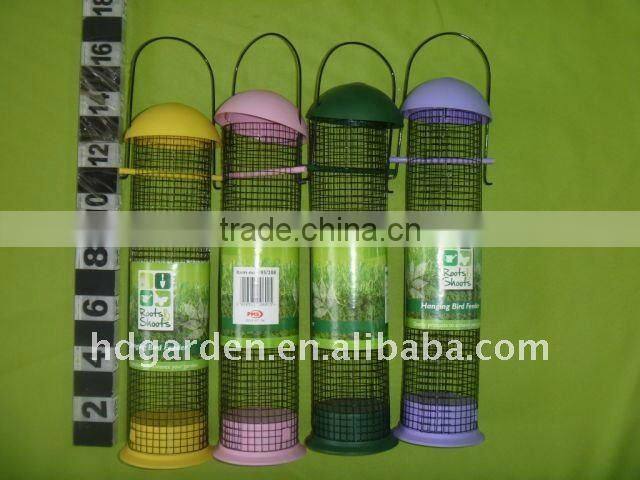 Plastic and iron net Bird Feeder