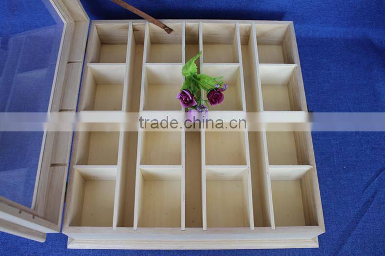 rectangle empty wood boxes for chocolates