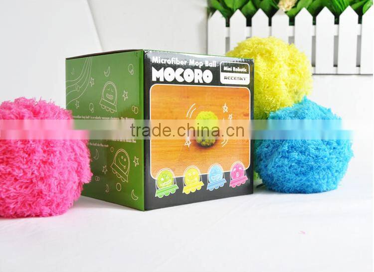 Creative Robot of Pompon Shape, Auto Cleaner Toy for Dog